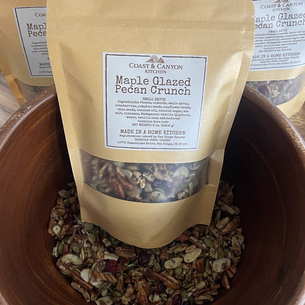 Maple Glazed Pecan Crunch